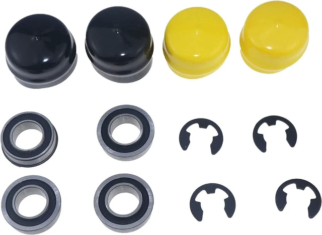 Alt view image 5 of 6 - DVPARTS Steering Spindle Kit GY22251BLE GY22252BLE for John Deere LA100 LA105 LA115 LA120 LA125 LA130 LA135 LA140 LA145 LA150 LA155 LA165 LA175 D100 D110 D120 D130 D140 D150 D155 D160 D170