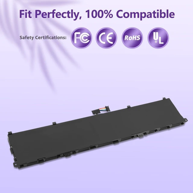 Alt view image 4 of 6 - 90WH L20M4P75 L20D4P75 Laptop Battery Replacement for Lenovo ThinkPad P1 Gen 4/5 X1 Extreme Gen 4/5 20Y3 20Y4 21DC 21DD 20Y5 20Y6 21DE 21DF Series SB11B79215 5B11B79217 SM11E25311 5M11E25313