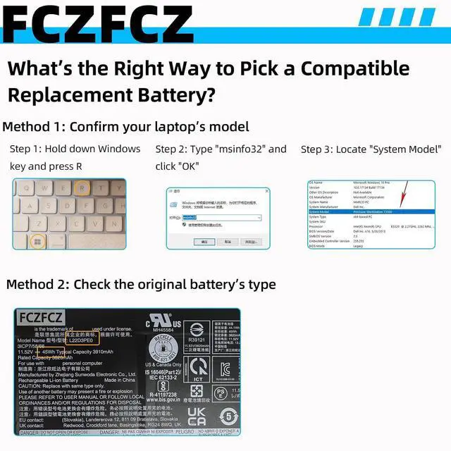 Alt view image 2 of 7 - L22D3PE0 Battery 45Wh Replacement for Lenovo ThinkBook 14 G6 IRL ABP G7 ARP IML G8 IRL IAL 16 G6 ABP IRL G7 ARP IML G8 IAL IRL / K14 G2 IRU K14 G3 IMU Series 5B11L67327 L22L3PE0 L22B3PE0 11.55V