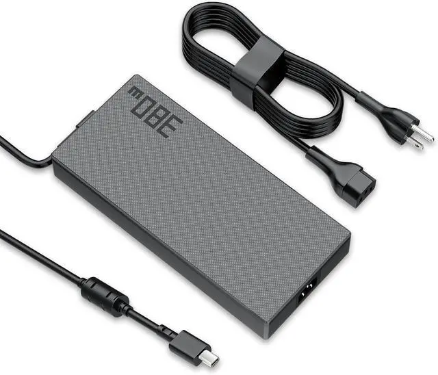 Main image of 380W 280W 20V 19A Laptop Charger ADP-380AB B Compatible with Asus ROG Strix G16 G615 G615LW G18 G815 G815L G815LW ROG Scar 16 18 G835 TUF A16 F16 RTX 5080 ProArt PX13 P16 A24-380P1A AC Adapter Power