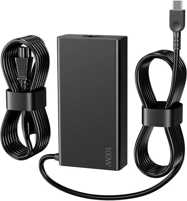 Main image of 100W 20V 5A USB-C AC Laptop Charger Compatible with Lenovo ThinkPad P16s T14 T14s T16 Gen 1 Gen2 Z13 Z16 X1 Yoga ThinkBook 14s 16s Yoga 14s 16s Pro IdeaPad 5 Pro 16 Power Supply Adapter