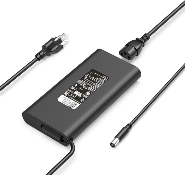 Main image of New 240W GaN Slim AC Power Adapter Compatible with Dell G16 G15 G7 G5 Alienware X17 X16 X15 X51 M18X M17X M17 M16 M15 17 15 R7-R1 Area-51m Precision 7780 7770 7760 7750 7680 7670 7560 Laptop