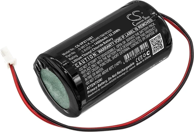 Main image of Battery for Visonic MC-S710, MC-S720, MCS-730, 0-9912-K, ER34615M/W200,