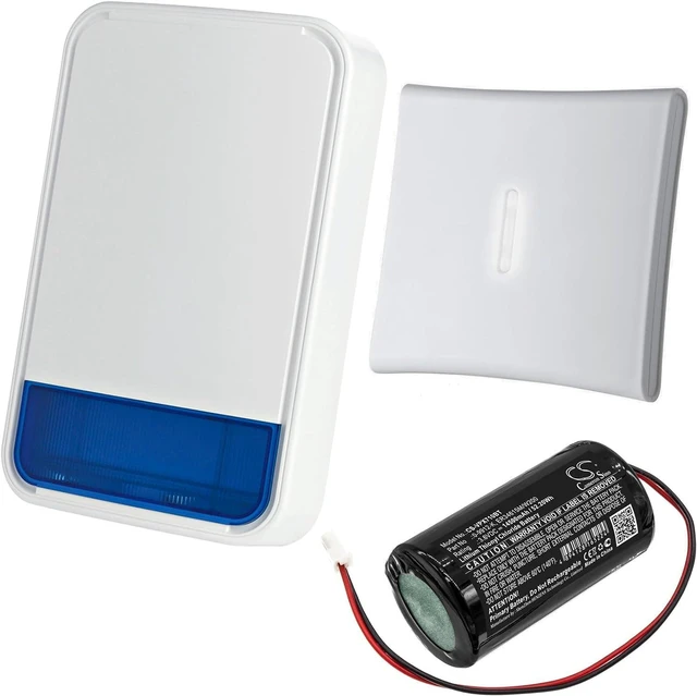 Alt view image 6 of 6 - Battery for Visonic MC-S710, MC-S720, MCS-730, 0-9912-K, ER34615M/W200,