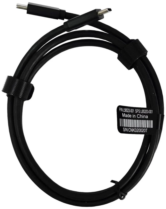 Alt view image 2 of 4 - TB3 Cable for USB-C Dock G5 Docking Station HSN-IX02 L56523-001 L18334-001 20G 1.8M