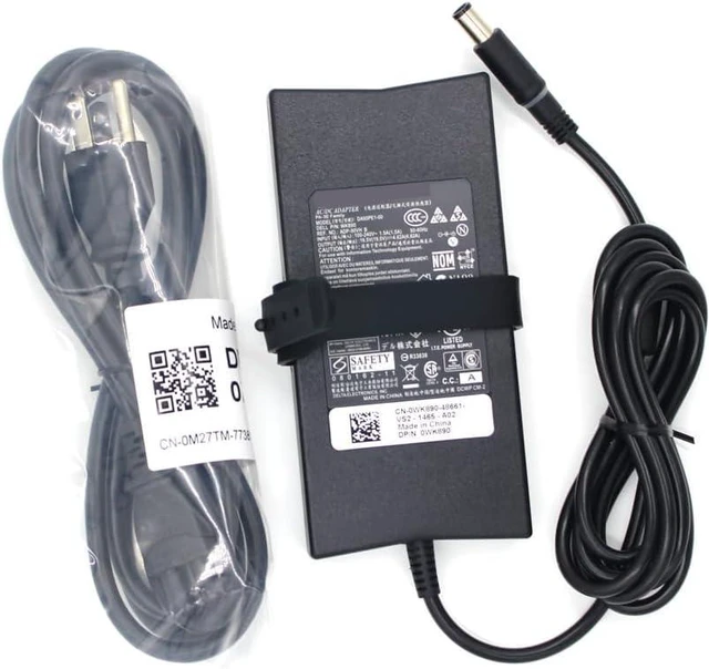 Alt view image 6 of 6 - 19.5V 4.62A 90W AC Adapter Charger for DELL Studio 1735 1737 15 17 PA-3E