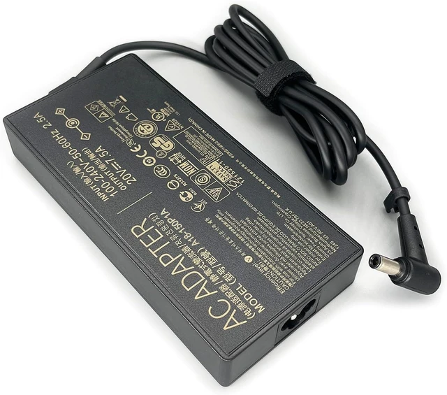 Alt view image 5 of 7 - 20V 7.5A 150W Charger A18-150P1A ADP-150CH B AC Adapter Compatible for ASUS TUF FX505DU FX505DT FX505GT FX505DD FX705GT FX705DD FX705DT FX705DU Rog Strix GL531GT GL731GT Laptop Power Supply