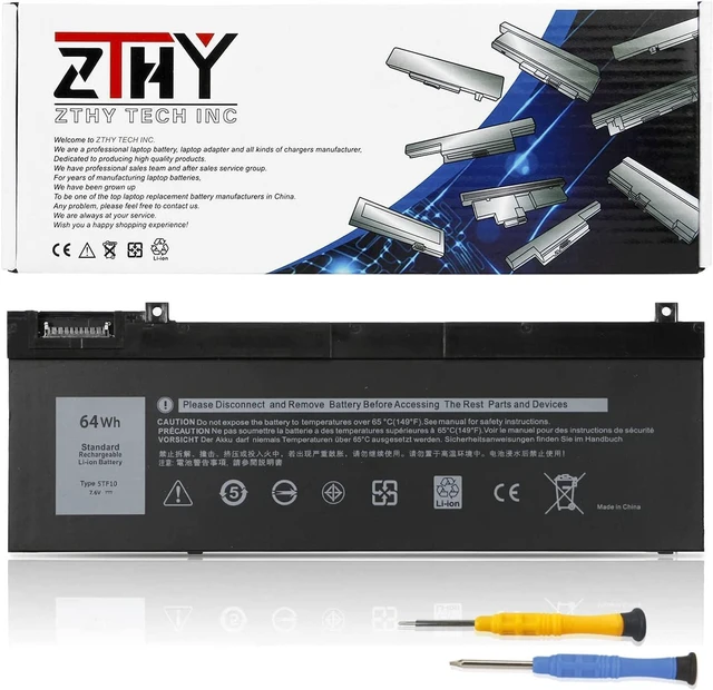 Main image of ZTHY 5TF10 Laptop Battery Replacement for Dell Precision 7730 7740 P34E 7530 7540 P74F Series Notebook NYFJH RY3F9 0RY3F9 7M0T6 GHXKY 05TF10 P34E001 P34E002 P74F001 P74F002