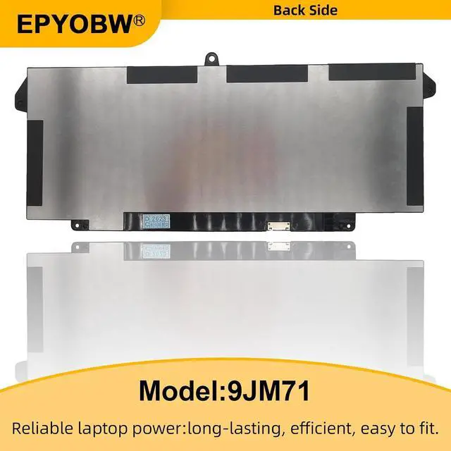 Alt view image 6 of 6 - 9JM71 Laptop Battery 42Wh 7FMXV 0TN2GY TN2GY 4M1JN 1PP63 MHR4G HDGJ8