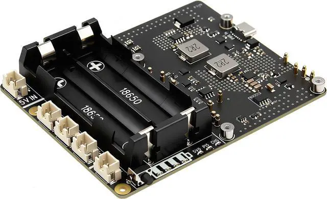 Main image of Geekworm X1201 Ultra-Thin 5V UPS Expansion Board for Raspberry Pi 5 | Max 5.1V 5A Output, Auto Power On, Safe Shutdown, Power Loss Detection, Batteries NOT Included