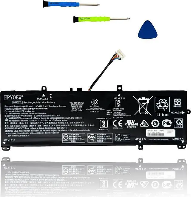 Main image of MM02XL Array Battery 37.6Wh MM02037XL L28076-005 L27868-2D1