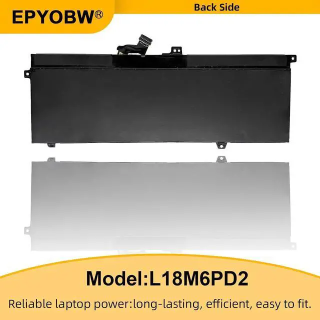 Alt view image 6 of 7 - L18M6PD2 Laptop Battery 48Wh Compatible with Lenovo ThinkPad X390 X395 X13 Series L18M6PD1 L18C6PD1 L18D6PD1 SB10T83167 5B10W13924 SB10K97656 SB10W51941 5B10W51842 SB10T83166 5B10W13923