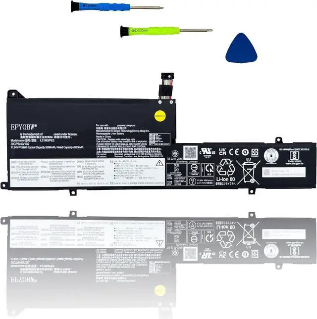 Main image of L21M3PE2 Battery 59Wh Compatible with Lenovo IdeaPad Flex 5-14IAU7 5-14ABR8 5-14IRU8 5-16ALC7 5-16ABR8 5-16IRU8 5-16IAU7 7-14IAU7 / Flex 7-14IRU8 5-14ALC7 Series L21M3PE0 L21C3PE0 L21L3PE0