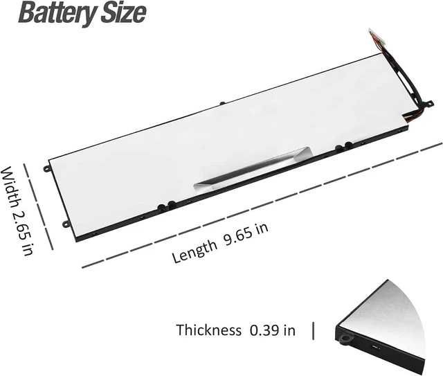 Alt view image 7 of 7 - 11.55V 53.1Wh/4602mAh RC30-0281Compatible for Blade Stealth 13 2018 2019 2020 RZ09-0281