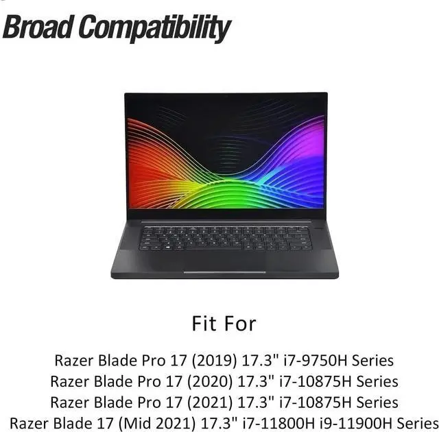 Alt view image 3 of 7 - 15.4V 70.5Wh RC30-0287 Compatible for Razer Blade Pro 17 2019 2020 2021 RTX 2060 2070 2080 3060 3070 3080 Max-Q RZ09-02877 6 RZ09-02877 RZ09-02878 RZ09-03295 Series