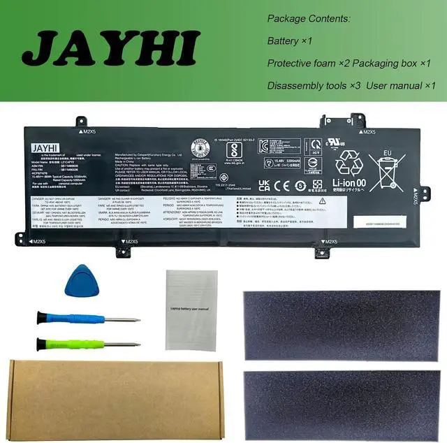 Alt view image 6 of 6 - JAYHI L21C4P72 86Wh Laptop Battery L21D4P73 L21M4P74 L21M4P73 L21D4P72
