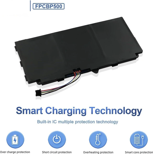 Alt view image 6 of 7 - 3.75V 34WH FPB0327 FPCBP500 Compatible for Fujitsu Arrows Tab Q506 Q507 CP695045-01 CP69504501 Series