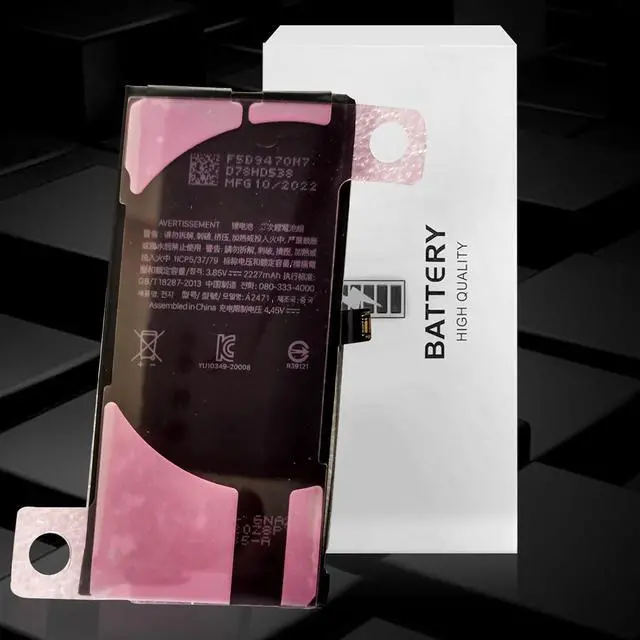 Alt view image 2 of 6 - 3.85V 8.57Wh 2227mAh A2471 Compatible for iPhone 12 Mini A2471 with Tooltik