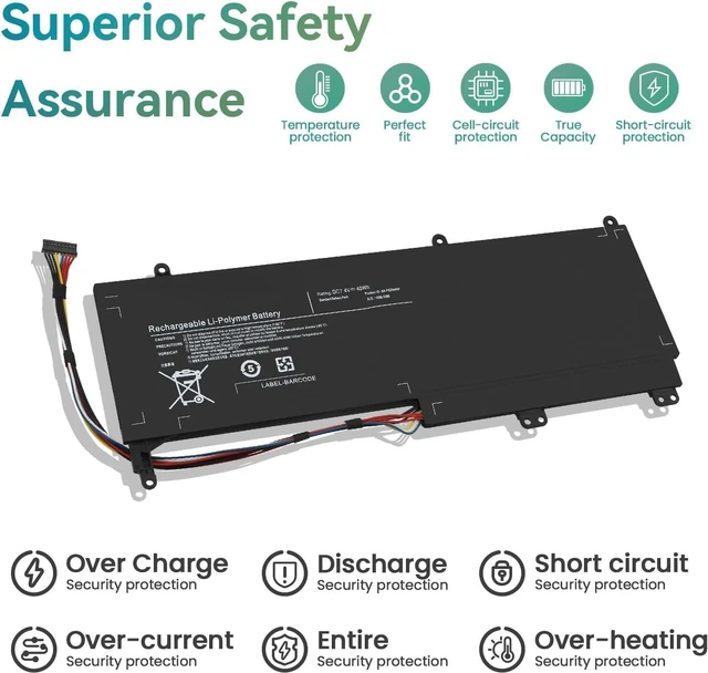 Alt view image 7 of 7 - 40Wh AA-PBZN4NP Compatible for Sam-sung Series 7 Slate PC 700T1A XE700T1A XQ700T1A XE700T1A-A01DE XE700T1A-A02DE XE700T1A-A02FR