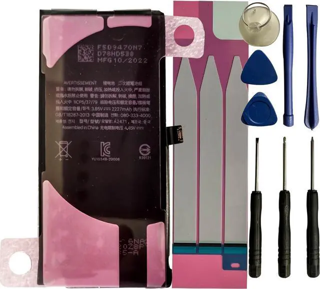 Main image of 3.85V 8.57Wh 2227mAh A2471 Compatible for iPhone 12 Mini A2471 with Tooltik
