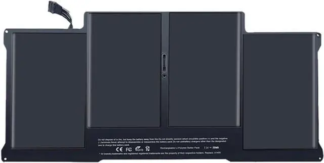 Alt view image 2 of 6 - BeNtli A1375 A1406 A1405 A1377 A1466 A1370 A1369 A1465 Laptop BatteryCompatible for Apple MacBook Air 11 13 Inch(Air-A1465)