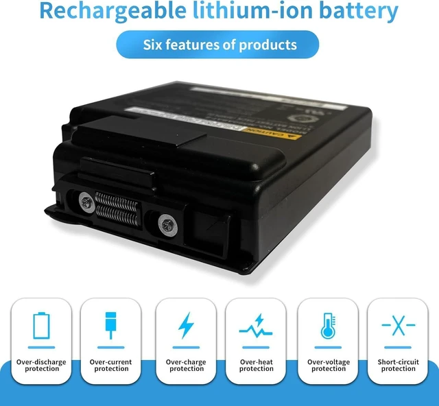Alt view image 4 of 7 - 87-M56AS-4D4 M560ABAT-8 Compatible with CLEVO M570TU M560(14.8V 4400mAh)