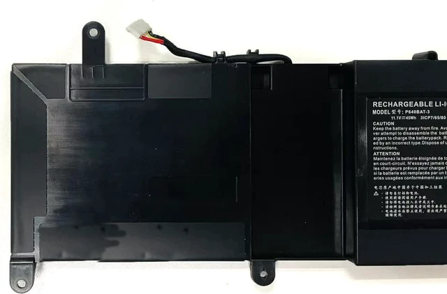 Alt view image 4 of 4 - 11.1V 3915mAh/45WH P640BAT-3 Compatible for Clevo Thunderobot ST-R1 ST 911ST 6-87-P640S-4231A Series