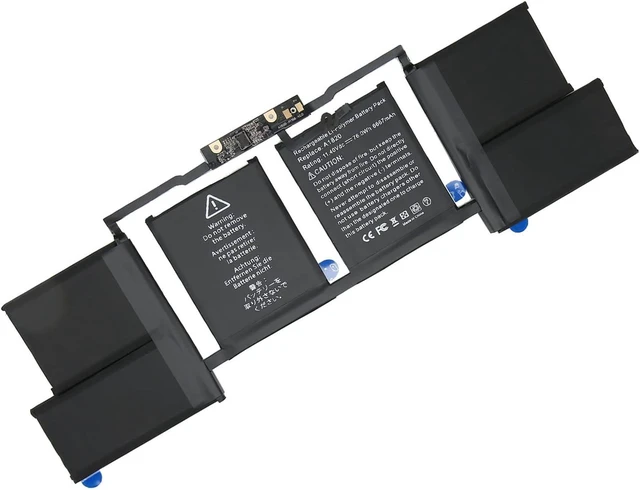 Alt view image 5 of 7 - Durable 76Wh 6667mAh Battery Replacement for A1707 A1820 Includes 3 Screwdriver for MLW72CHA MLW82CHA