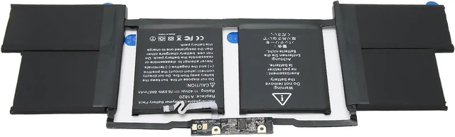 Alt view image 4 of 7 - Durable 76Wh 6667mAh Battery Replacement for A1707 A1820 Includes 3 Screwdriver for MLW72CHA MLW82CHA