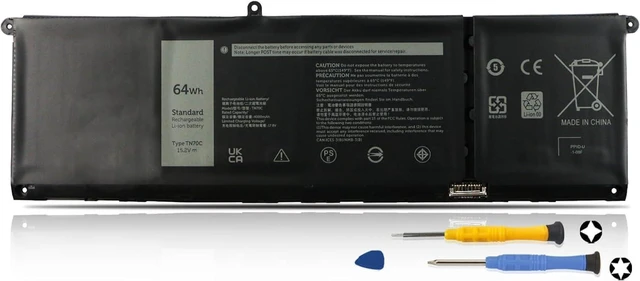 Main image of 64Wh TN70C Batería de Repuesto para computadora portátil Compatible for Dell Latitude 3320 3330 3420 3430 3520 3530 3445 5430 Chromebook Inspiron 14 Plus 7420 7430 7440 3510 3511 3515 3521