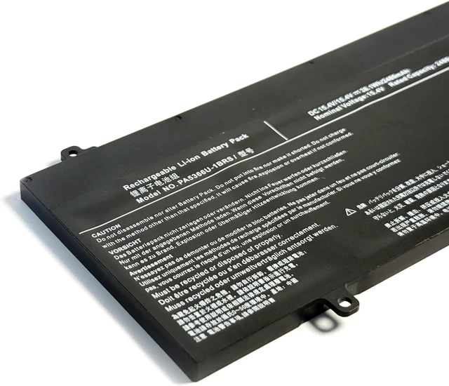 Alt view image 5 of 7 - PA5366U-1BRS 4ICP6/47/61 Batería de Repuesto para computadora portátil Compatible for Toshiba Dynabook Satellite Pro L50 L50-G Series (15.4V 38.1Wh)