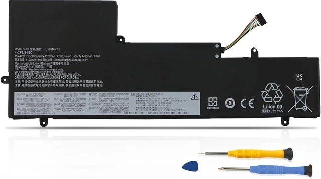 Main image of 15.44V 71Wh L19M4PF5 L19C4PF5 Compatible for Lenovo Yoga Ideapad Slim 7-15IIL05 Slim 7-15ITL05 15.6" Series Type 82AA 82AC 82AD 82AF 82AA0031GE 82AA0014GE
