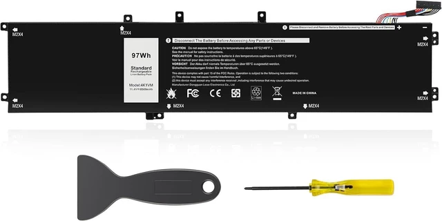 Main image of TREE.NB 4K1VM Laptop Battery for Dell G7 17 7700 Inspiron 15 7590 7591 7501 Precision 5530 5520 5540 Vostro 15 7500 Gaming Series XPS 15 9570 9560 fits W62W6 0W62W6 9TM7D 09TM7D XYCW0 0XYCW0 V0GMT