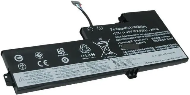 Alt view image 3 of 3 - 01AV420 01AV421 batería interna para for Lenovo for ThinkPad T470 T480 A475 A485 TP25 01AV419 01AV489 SB10K97576 SB10K97578