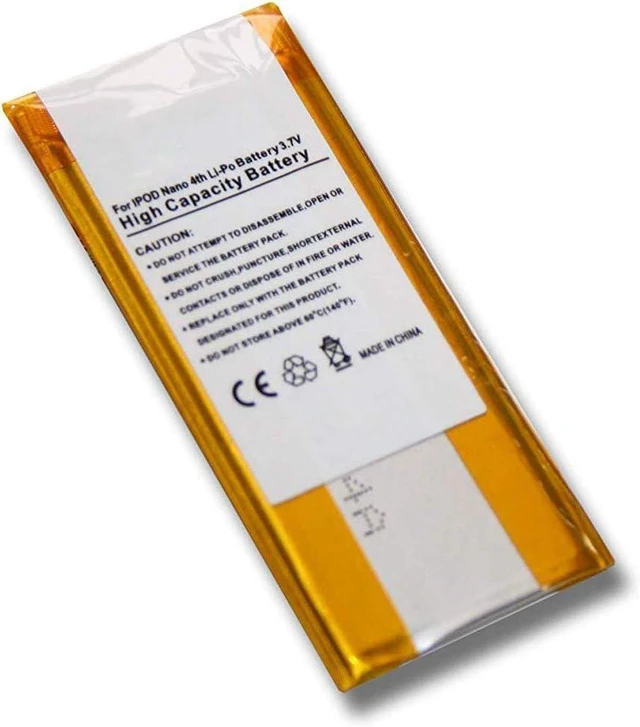 Main image of 3.7V 240MAH A1285 616-0405 616-0407 P11G73-01-S01 Compatible for iPod Nano 4 Gen.