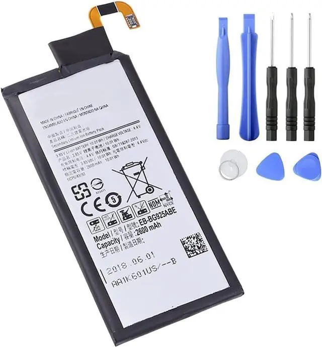 Main image of 4.4V 2600mAh EB-BG925ABE Batería portátil Compatible con Galaxy S6 Edge G9250 G925F G925FQ G925S S6Edge G925A G925V