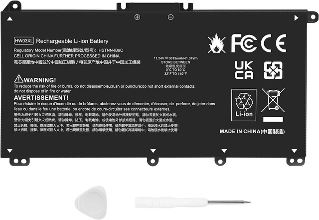 Main image of TREE.NB HW03XL Battery for HP Pavilion 15-EG 15-EG1025CL 15-EG1053CL 15-EH 15-EH1254NG 17-CN 17-CN0065CL 17-CN0023DX 17-CN0053CL 15T-EG 15Z-EH 17-CP 17S-CU 17T-CN 17Z-CP Series L97300-005 HSTNN-IB90