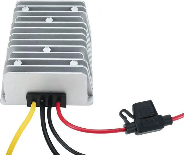 Alt view image 3 of 5 - 48V 36V to 12V Step Down Transformer 360W 30A DC Voltage Converter with Fuse Waterproof Voltage Reducer Regulator for Truck Vehicle Car Boat Solar System
