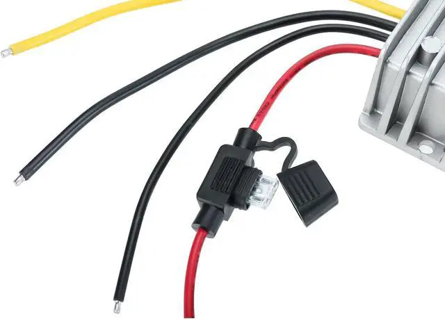 Alt view image 4 of 5 - 48V 36V to 12V Step Down Transformer 360W 30A DC Voltage Converter with Fuse Waterproof Voltage Reducer Regulator for Truck Vehicle Car Boat Solar System