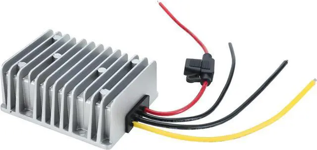 Alt view image 5 of 5 - 48V 36V to 12V Step Down Transformer 360W 30A DC Voltage Converter with Fuse Waterproof Voltage Reducer Regulator for Truck Vehicle Car Boat Solar System