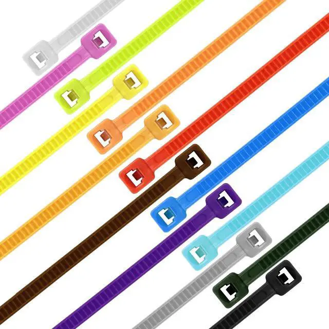 Alt view image 6 of 7 - Armpow 12 Inch Zip Ties White 1000 PCS, 50 Lbs- Heavy Duty Tensile Strength, Nylon PA66 UV Resistant Cable Ties for Indoor and Outdoor Use - Ideal for object bundling and fastening