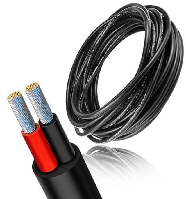 Main image of RESHAKE 14 Gauge 2 Conductor Wire, 100 FT 14-2 Tinned Copper 2 Wire Cable,Stranded Electrical Wires for Security,Automotive,Speaker,Sensors,Sprinkler,Irrigation