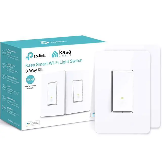 Alt view image 2 of 7 - Kasa Smart 3-Way Light Switch Kit (HS210 KIT) + Kasa Smart Motion Sensor Switch (KS200M)