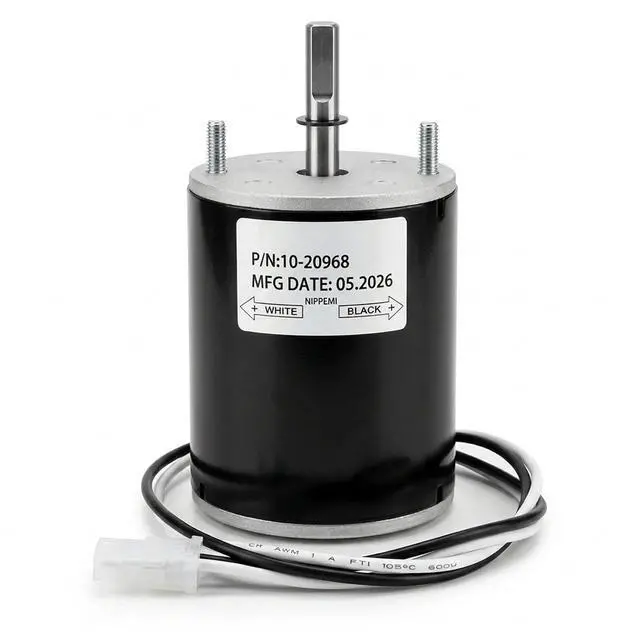 Main image of 12V Fan Motor Compatible with MaxxAir MaxxFan Deluxe/Plus/Standard Series Universal 10-20968 OEM Replacement Fan Motor