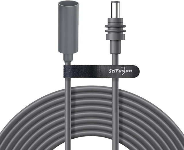 Main image of Starlink Mini Extension Cable 20FT (6M), Waterproof DC5521 Male to Female Power Cord, 18AWG DC Extension Cable, Starlink Mini Power Cable for Outdoor, RV, Roof, Accessories