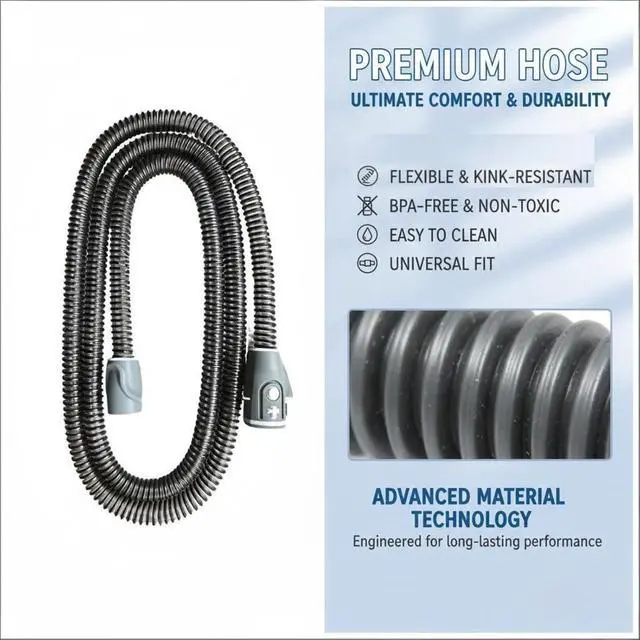 Alt view image 4 of 7 - Hose for Resmeds AirSense 10 and AirCurve 10, Replacement Tube Compatible with Climate Line Air