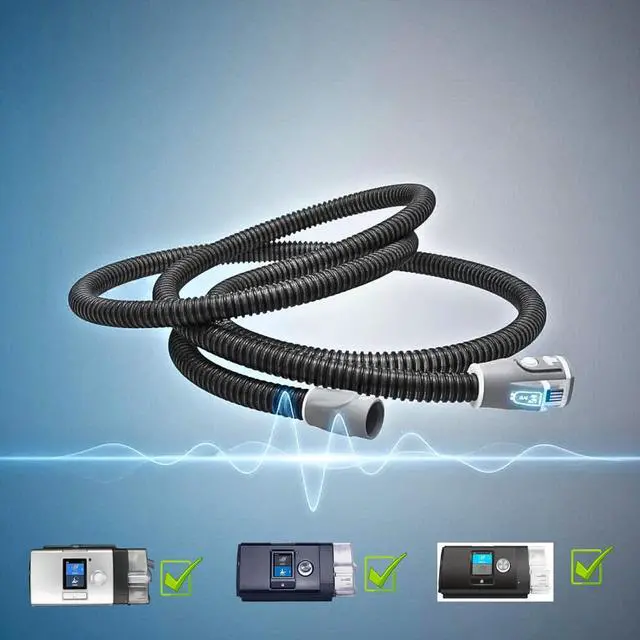 Alt view image 2 of 7 - Hose for Resmeds AirSense 10 and AirCurve 10, Replacement Tube Compatible with Climate Line Air