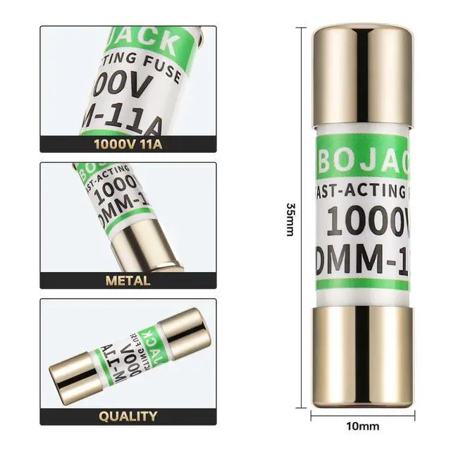 Alt view image 2 of 5 - BOJACK DMM-11A (DMM11) 1000V Multimeter Fuse Replace Acting Fuse(Pack of 5)