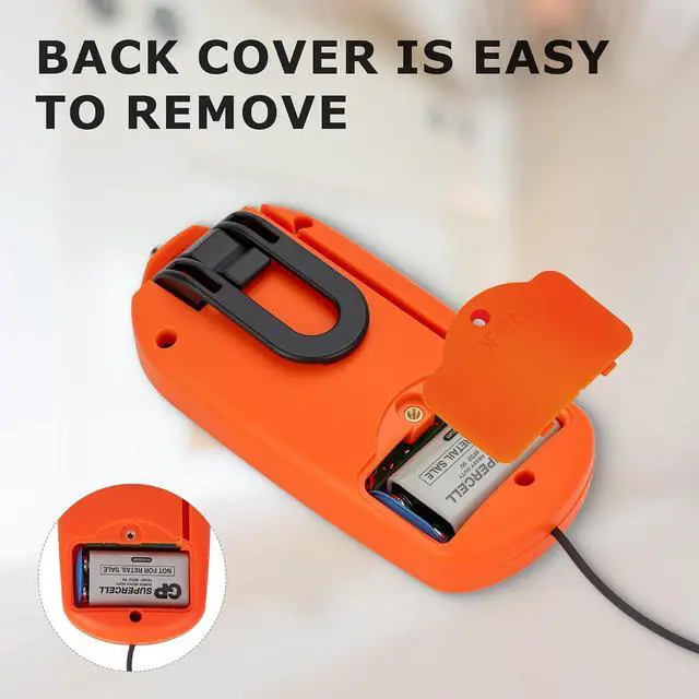 Alt view image 3 of 7 - Electric Fence Voltage Tester, 15KV Digital Electric Fence Voltage Tester, Handheld Fence Fault Finder Fence Tester for Farms, Digital Display High Voltage 200-15000V Gardening Tools