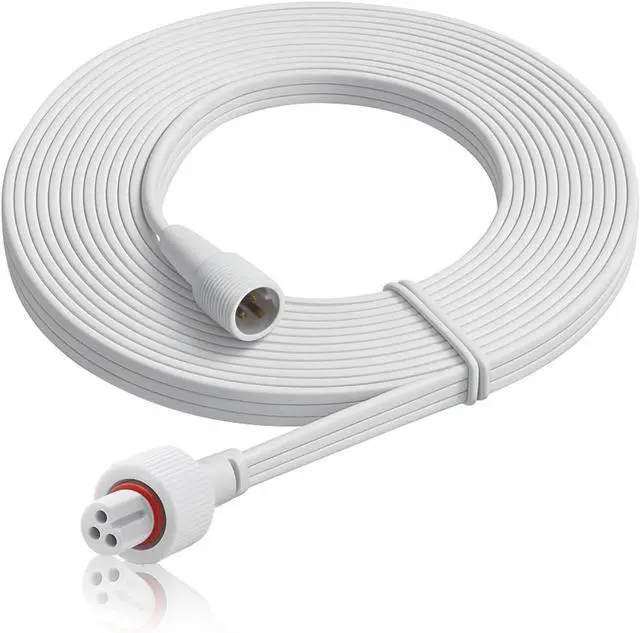 Main image of 9.8FT Extension Cable for Govee Permanent Outdoor Lights, IP68 Waterproof 3-Pin Power Cord, Compatible with H705A H705B H705C H706A H706B H706C, Outdoor Dots String Light Extension Wire